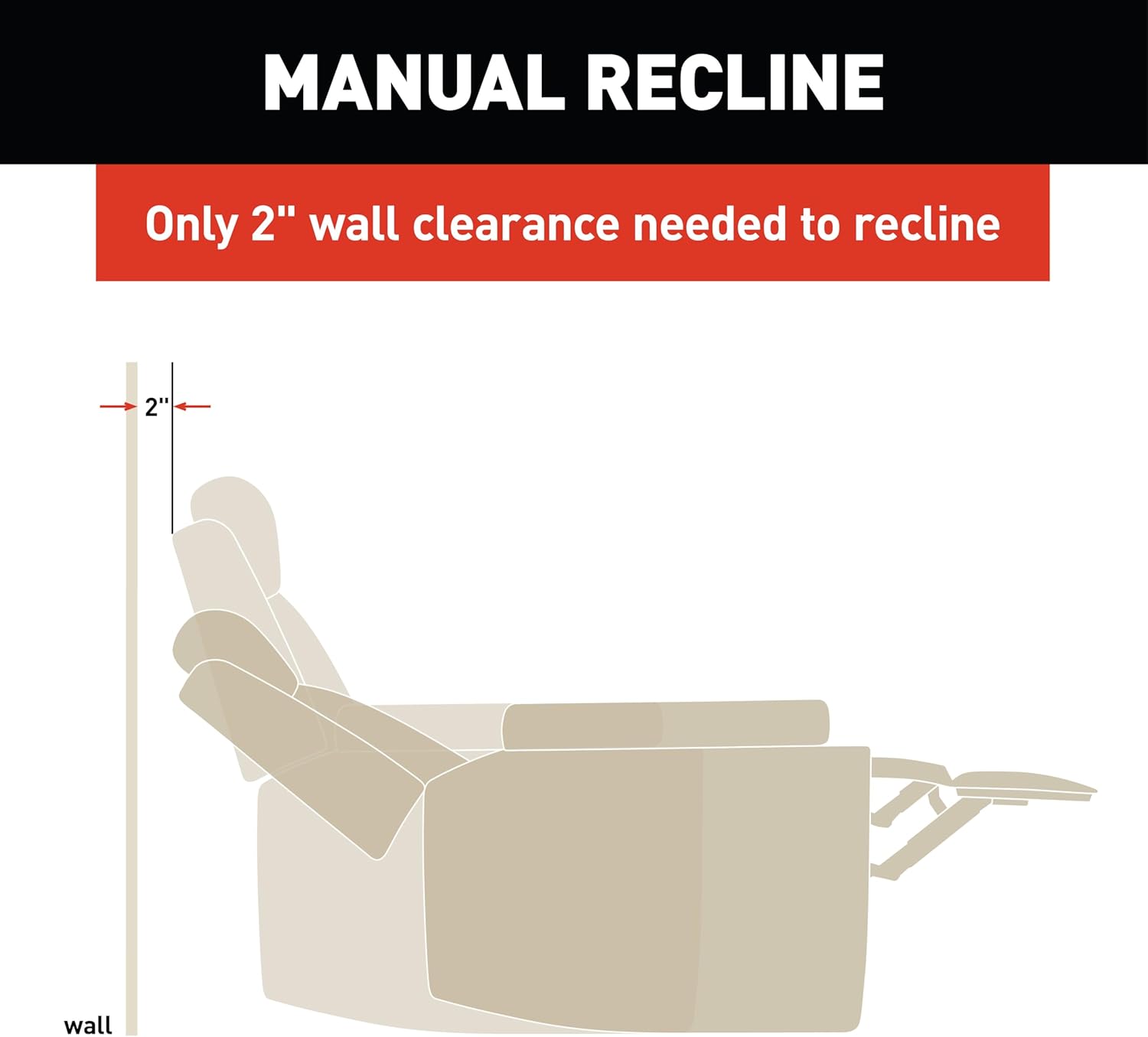 Thomas Payne Signature Heritage Series McCoy RV Theater Seating Loveseat Recliner Set with Manual Recline, High-Density Foam Cushioning - 2024117112