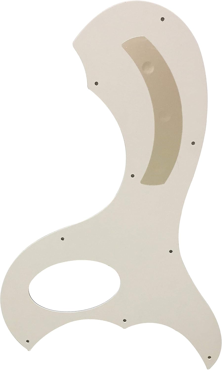 Guitar Parts For Fano TC6 Standard Style Guitar Pickguard (4 Ply White Pearl)
