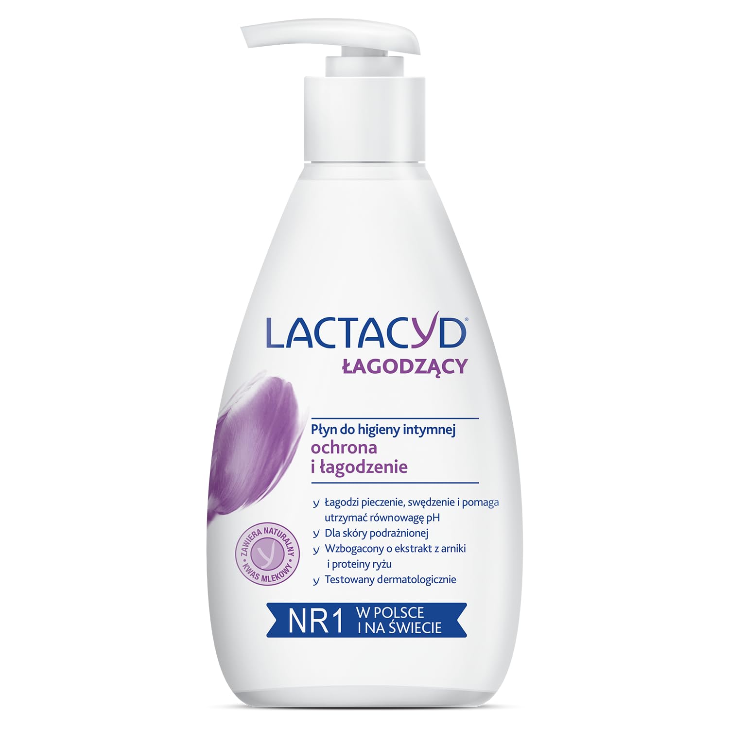 Lactacid Intimhygiene-Emulsion, fließende Pflege, 200 ml (Pumpenspender)