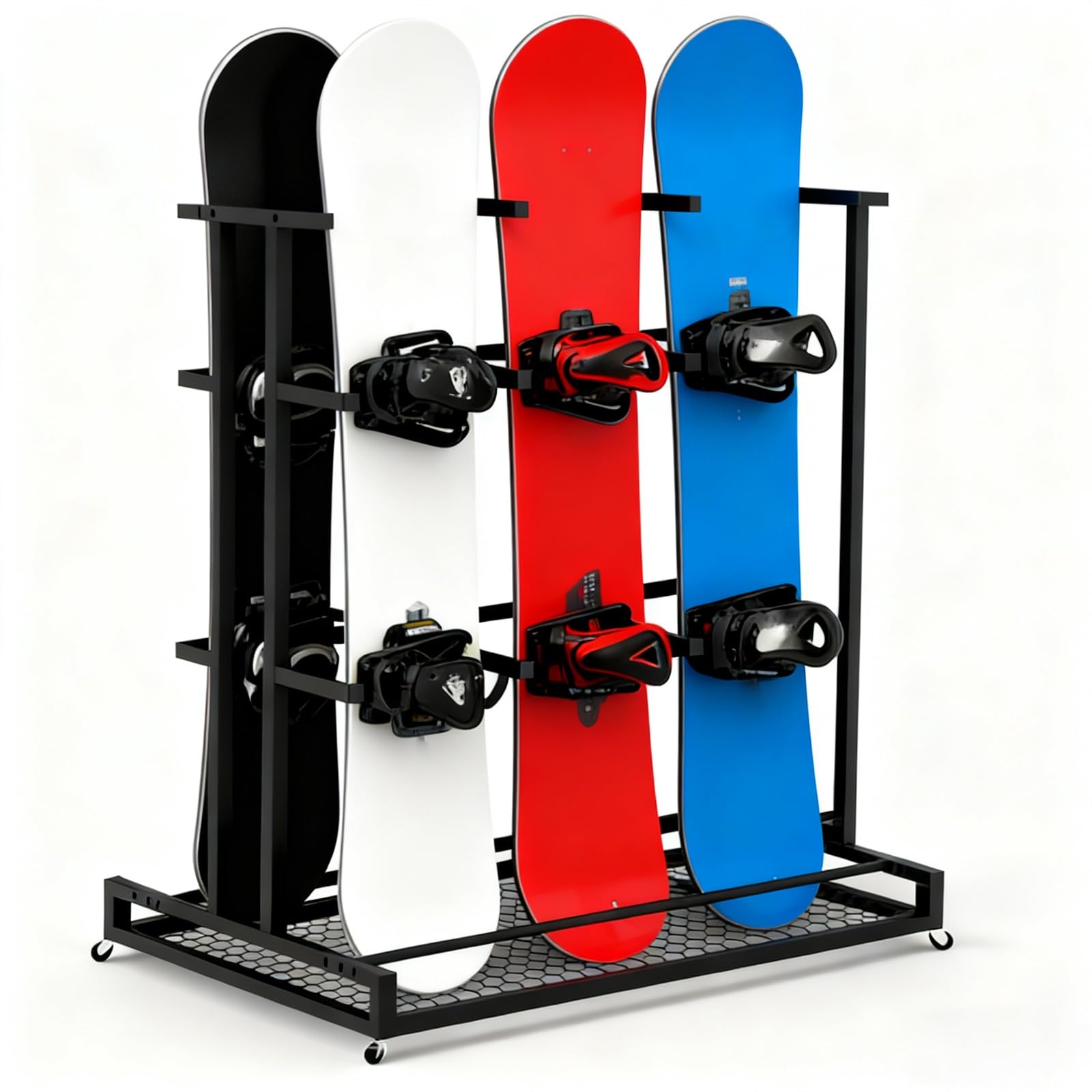 Supporto per Snowboard, Attrezzatura da Sci Espositore per Negozio/Capannone/Condominio, Supporto per Snowboard E Attrezzatura Sportiva