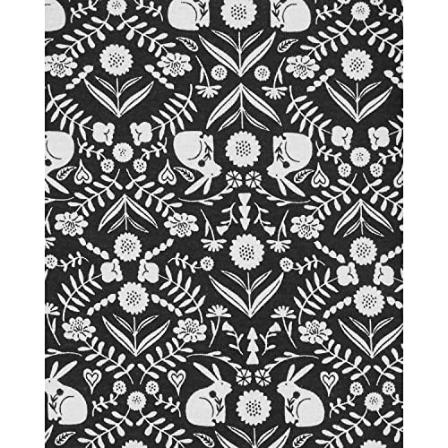 Carter's Baby Girls' 5-Pack Bodysuits, 9 Months, Black White Bunny Baby #TOP4