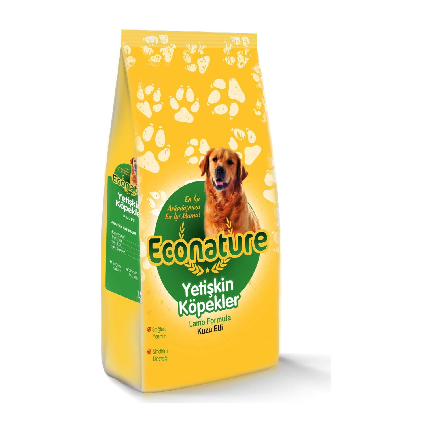 Econature Kuzu Etli Yetiskin Kopek Mamasi 1 Kg Acik Mama Amazon Com Tr Evcil Hayvan Urunleri