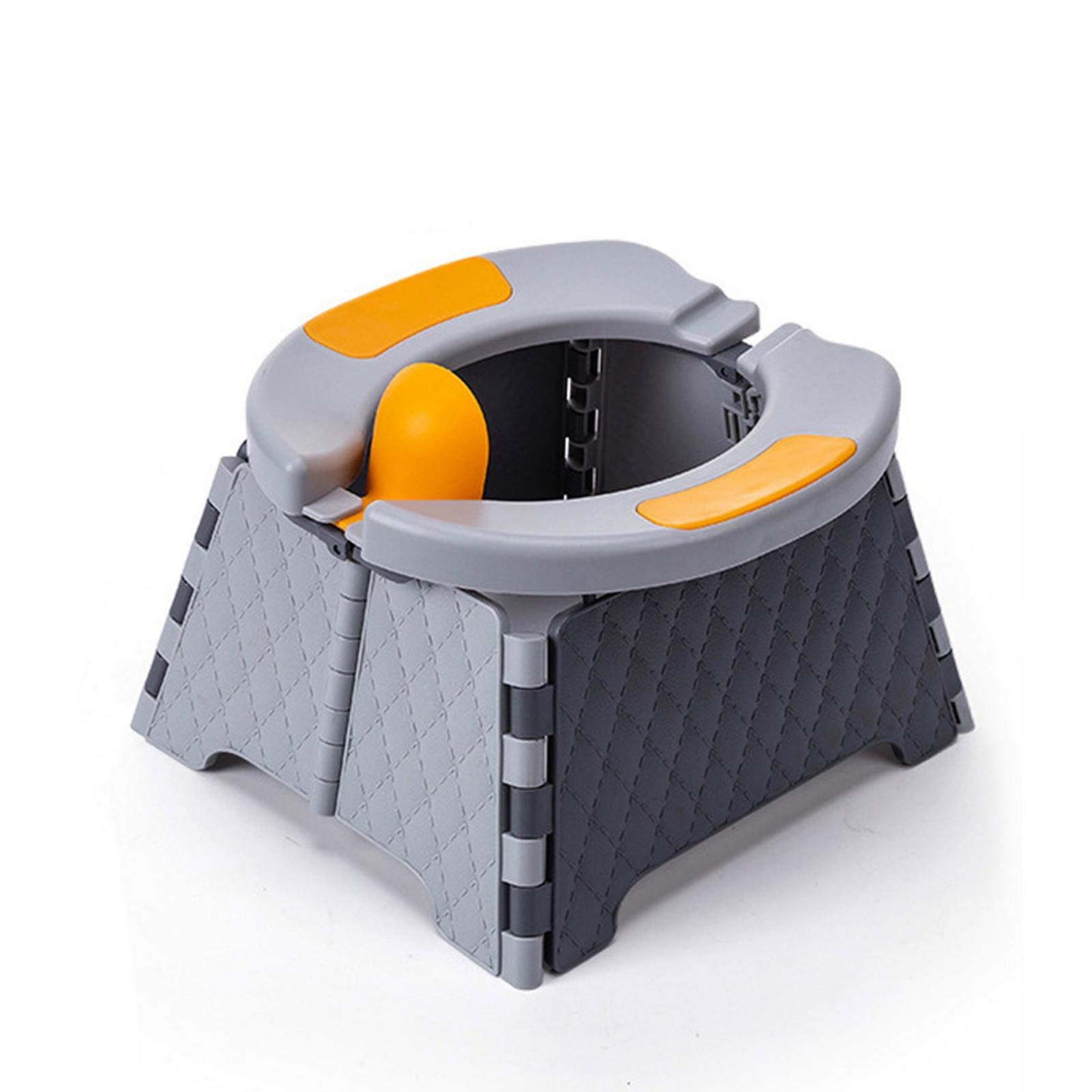 zaizai Taburete De Inodoro Plegable Portátil para Automóvil, Orinal De Viaje para Adultos, Niños, Inodoro De Emergencia Móvil, Asiento De Inodoro, Inodoro Portátil para Automóvil,Inodoro De Camping