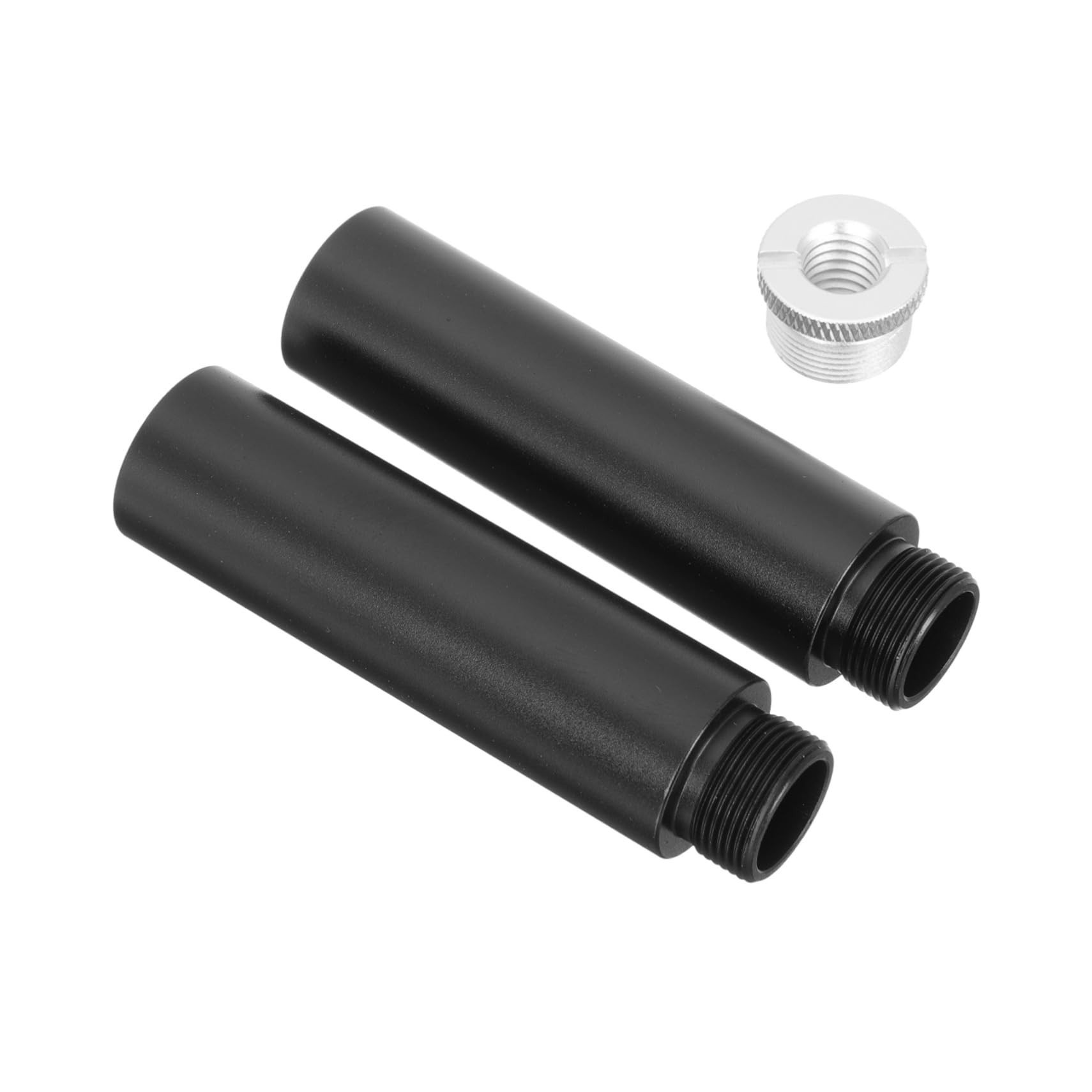 Abaodam 5/8 Male to Female Microphone Stand Extension Tube Mic Bracket Extender Mic Boom Arm Extender