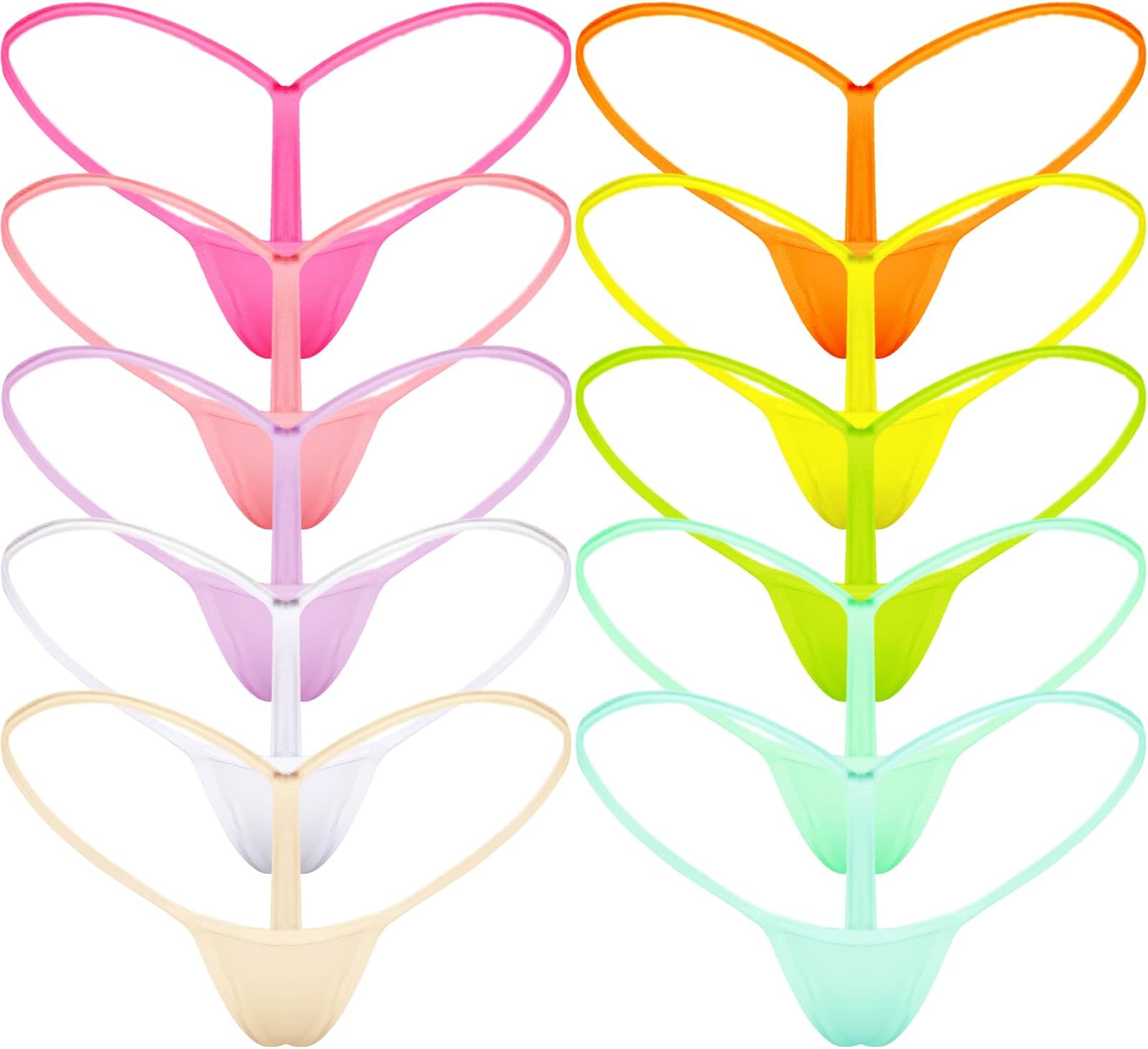 G-Strings Micro Thongs for Women Tiny Panties Low Rise T-back Underwear