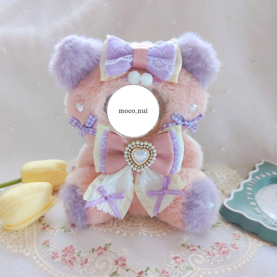 いつものくまさん乗せたくまさん.12〜14cm.水色❤︎おすわりぬい服 着ぐるみ Amazon.co.jp: 514ぬい服 1516センチ着ぐるみおすわりチェック