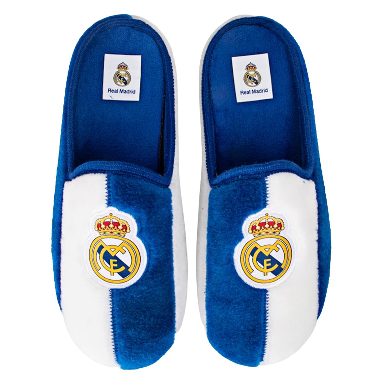MARPEN SLIPPERS Real Madrid CF Oficiales – Zapatillas Estar por Casa Niño Cómodas y Antideslizantes - Zapatillas Andar por Casa Ligeras - Zapatos Niña Invierno Cálidos - Talla 32