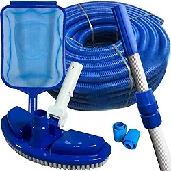 Kit Limpeza Para Piscina Inflavel Desmontavel Acessorios Produtos Aspirador(Kit Completo [Sem Cabo])