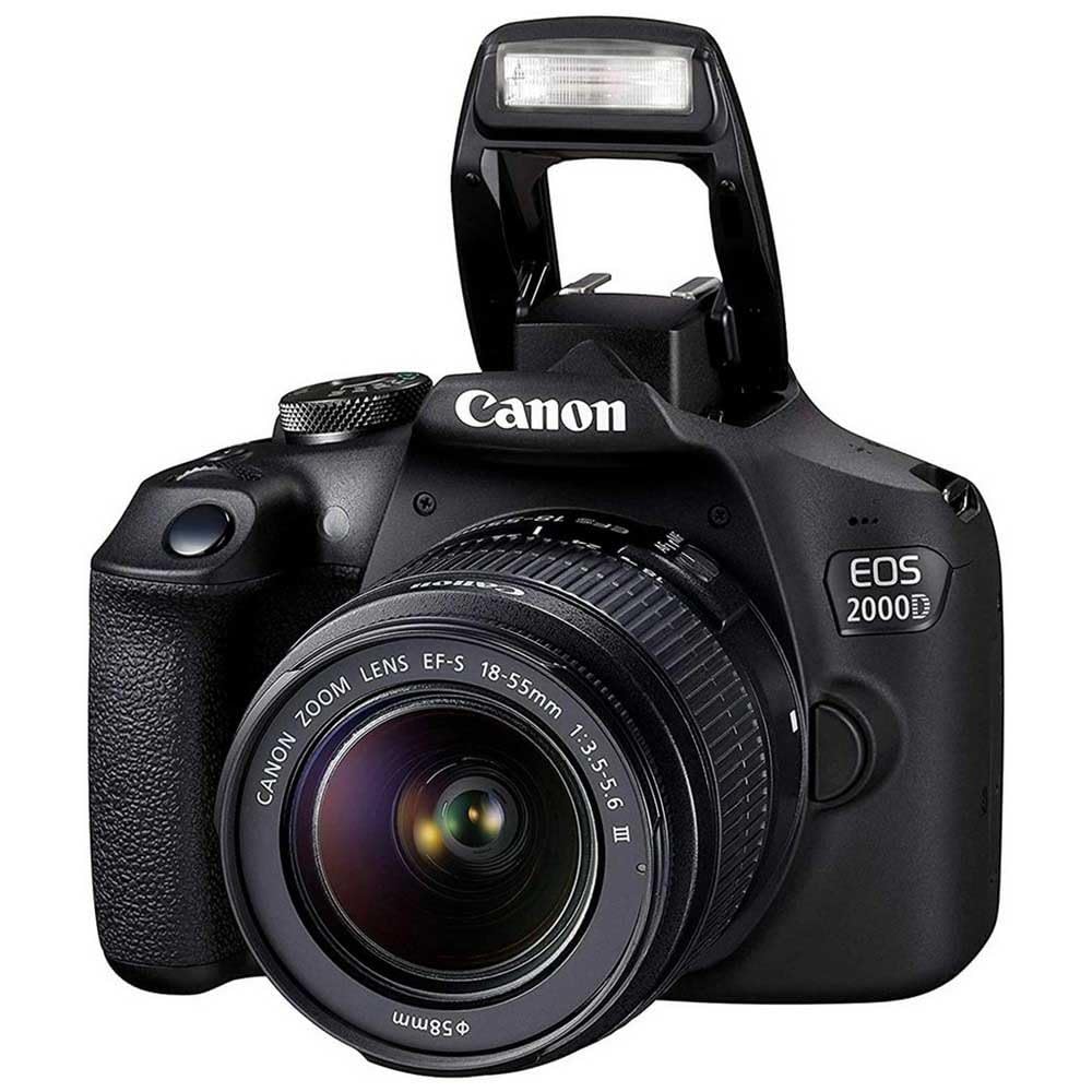 Canon EOS 2000D BK 18-55mm + SB130 + 16GB EU26 SLR-Kamera-Set, 24,1 MP, CMOS, Schwarz
