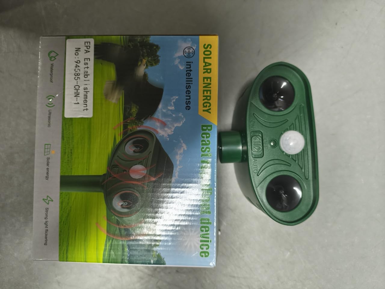 4 Pack Solar Animal Repeller Deer Repellent Devices with Motion Cat Repellent Outdoor Sensor Cat Coyote Raccoon Squirrel Rabbit Skunk Fox Deterrents Animal Repellent Outdoor for Garden Yard-image-49