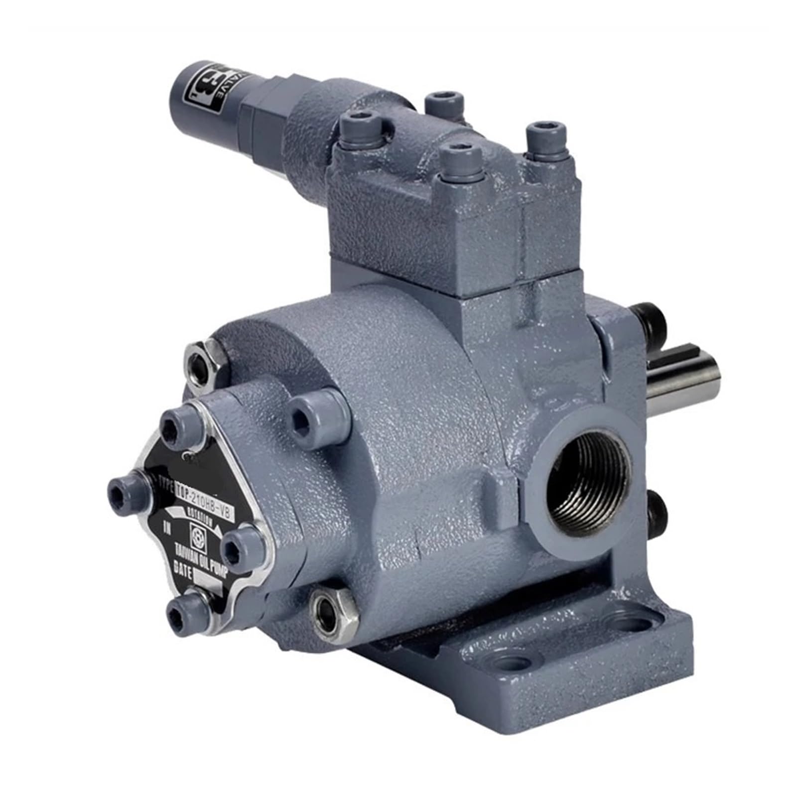 Bomba de aceite TOP-206HBM con regulación de presión constante para motor industrial TOP-212