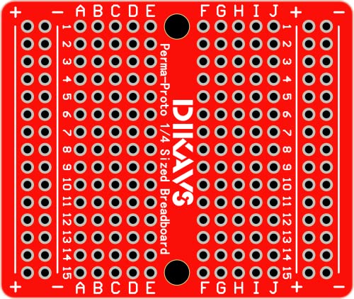 Circuit imprimé prototype PCB double face 1/4 Arduino carte de prototypage - 6