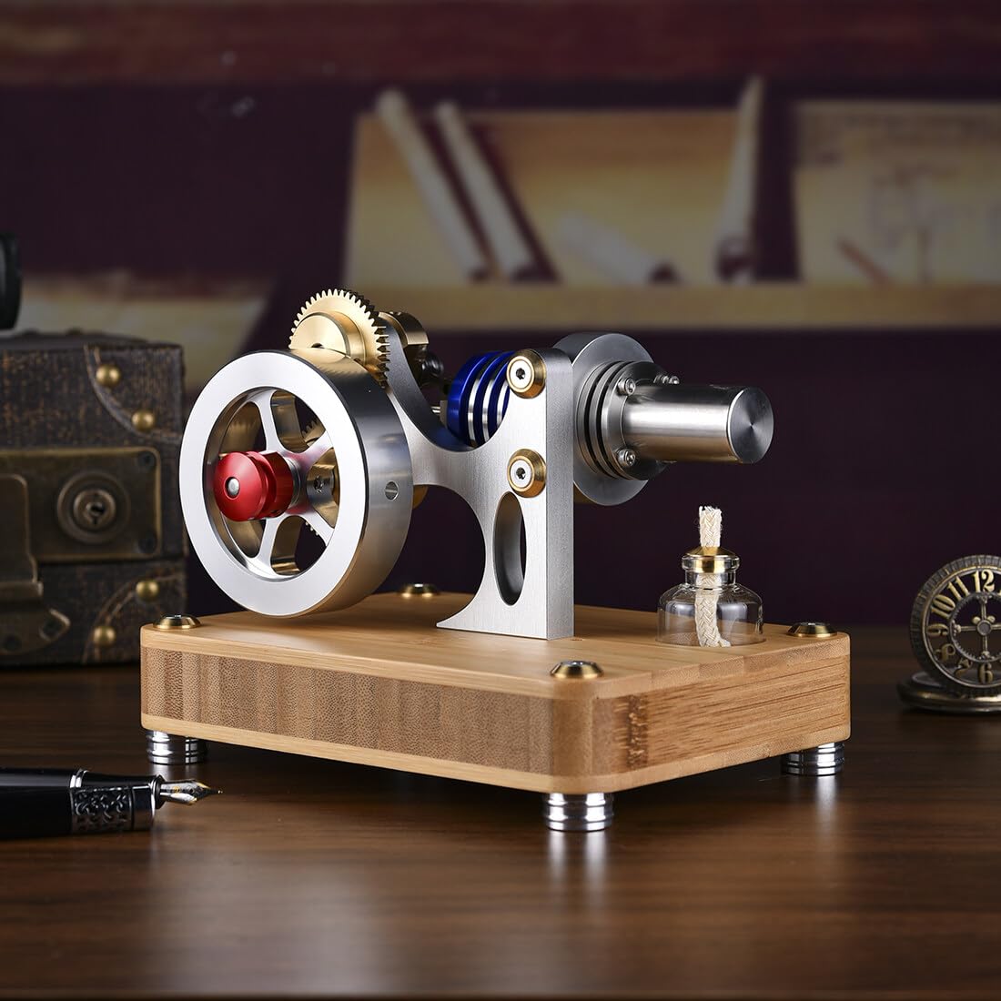 Stirlingmotor Aluminium mit Generator (Gebraucht) in Kiesen für CHF 20 Stirlingmotor Aluminium mit Generator (Gebraucht) in Kiesen für CHF 20