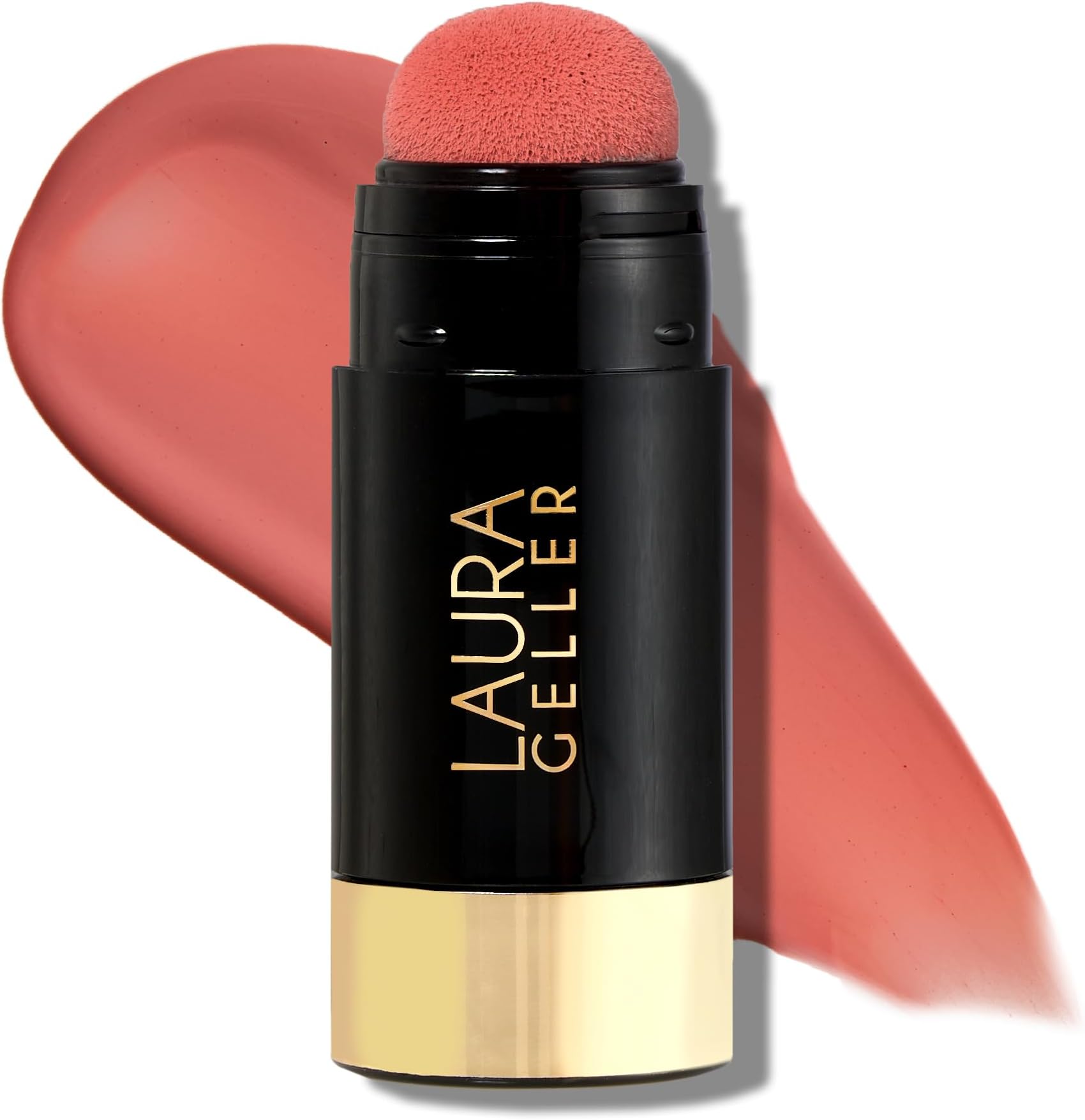 – LAURA GELLER NEW YORK Serum Blush Tint (Poppy Peach) - Hydrating, Long-Lasting Liquid Blush with Hyaluronic Acid for Plump, Rejuvenated Cheeks and a Natural Finish