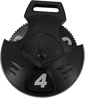 MYCENSE Golf Club Head Cover Number Tags Large Number Tags Interchangeable Number Tag Rotating Number Label for Men Women Golf Club Headcover, Round Edge 3cm