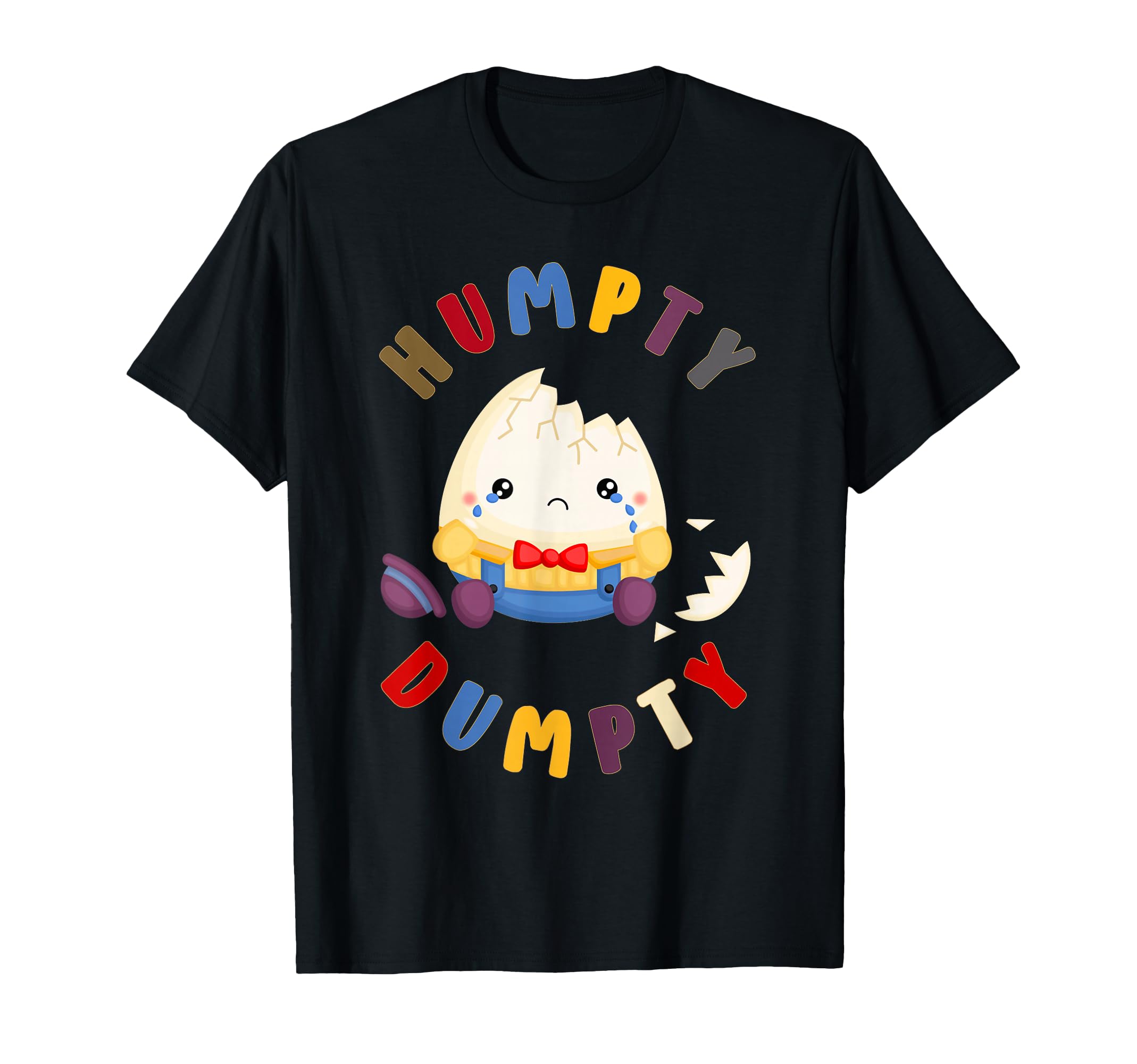 Nursery Rhymes for Kids or Humpty Dumpty T-Shirt Small