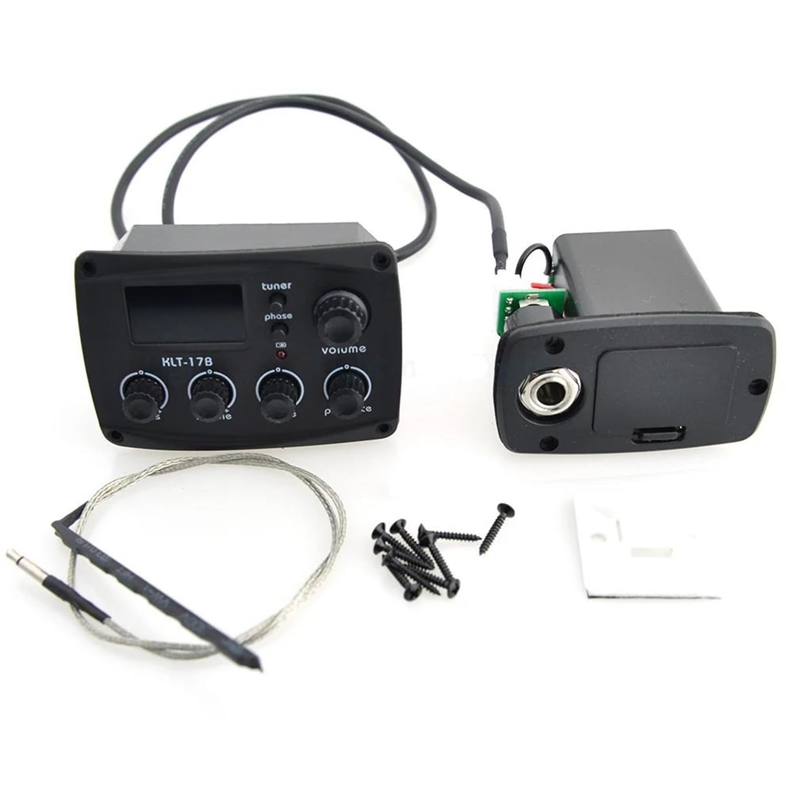 Pickup Per Chitarra Preamplificatore Per Chitarra Acustica A 4 Bande Accordatore Digitale A 4 Bande Equalizzatore Pickup Piezoelettrico Accessori Per Chitarra Acustica