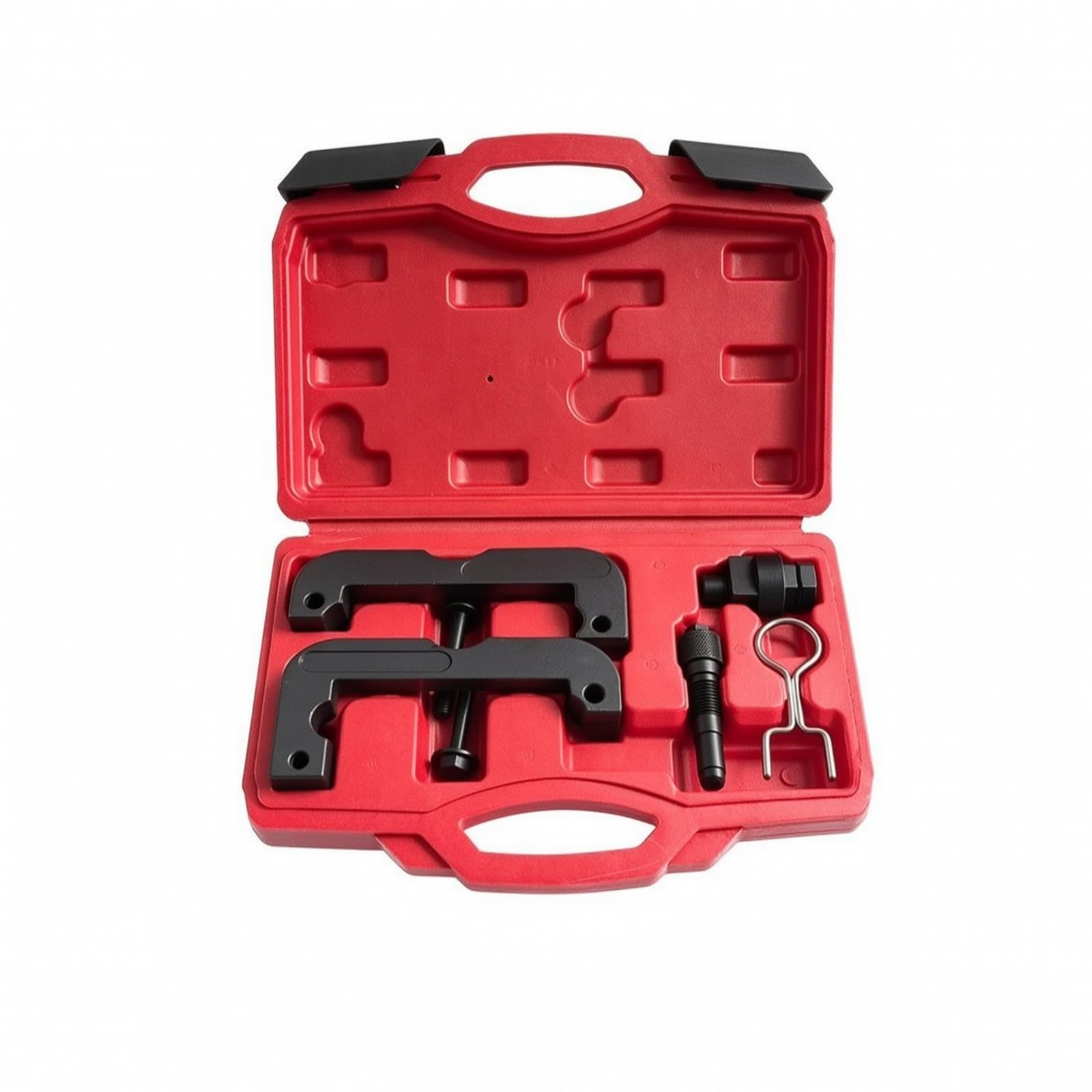 Harilla Kit con Valigetta Professionale Alta Durezza, Set di Strumenti per Allineamento Albero motore, Resistente Corrosione, Officina, Rosso