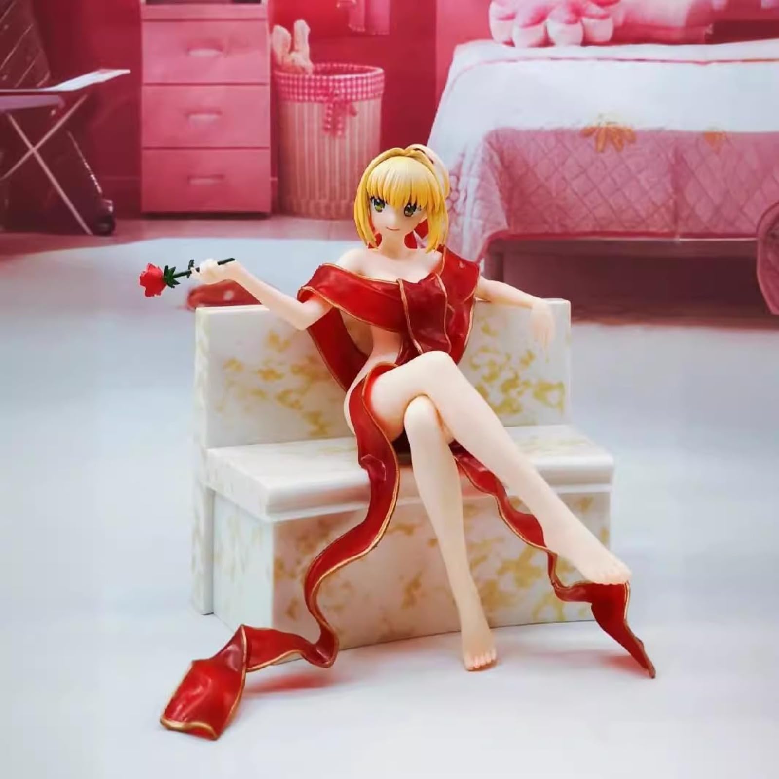 Amazon.co.jp: Fate/EXTRA Last Encoreセイバー 湯浴みローブ 水着 1/6