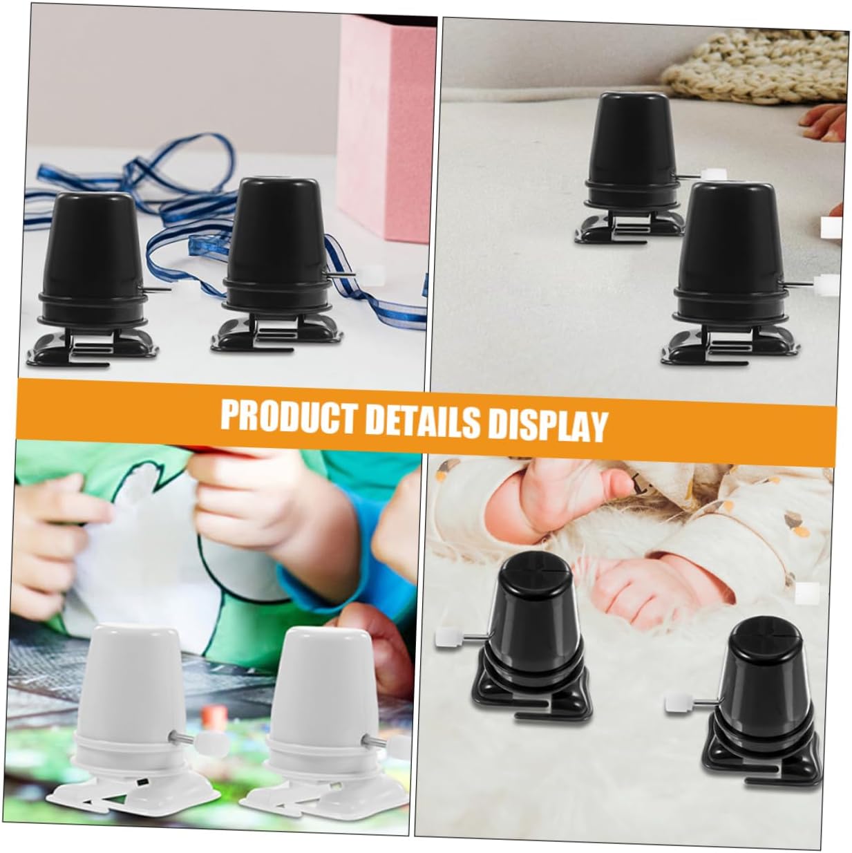 4sets Replaceable Clockwork Movement for Toy Perfect DIY Clay Craft Accessory Boys and Girls Plaything Part 10pcs*4