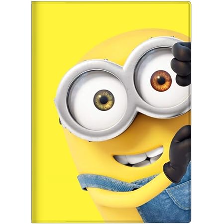 Amazon サンスター文具 ミニオン 手帳 21年 B6 マンスリー フェイスアップ S 年 10月始まり 手帳 文房具 オフィス用品