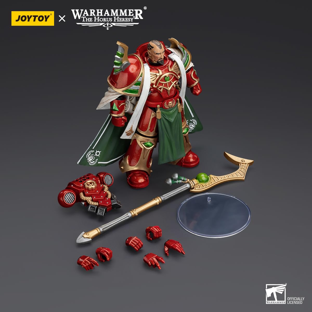 JOYTOY Figurka 1/18 Warhammer 30k Thousand Sons Magistus Amon kolekcjonerskie prezenty, zabawki dla dzieci w wieku 15+ i dorosłych