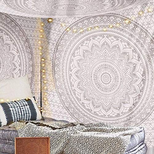 THE ART BOX Indie Mandala Tapestry aesthetic room decor wandkleden indiaas bedsprei sheets wandkleed bed sheets… - Image 3