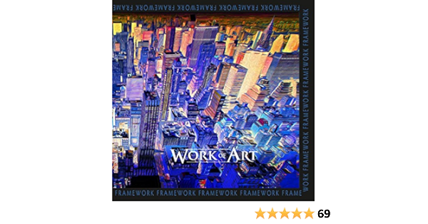 ゆったり柔らか 希少!WORK OF ART FRAMEWORK ワーク・オブ・アート