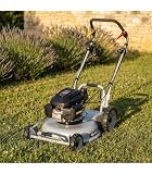 Tondeuse Thermique Moteur Honda 201 cm³, Coupe Mulching 53 cm, pour 3000 m²   GRIN PM53A HONDA