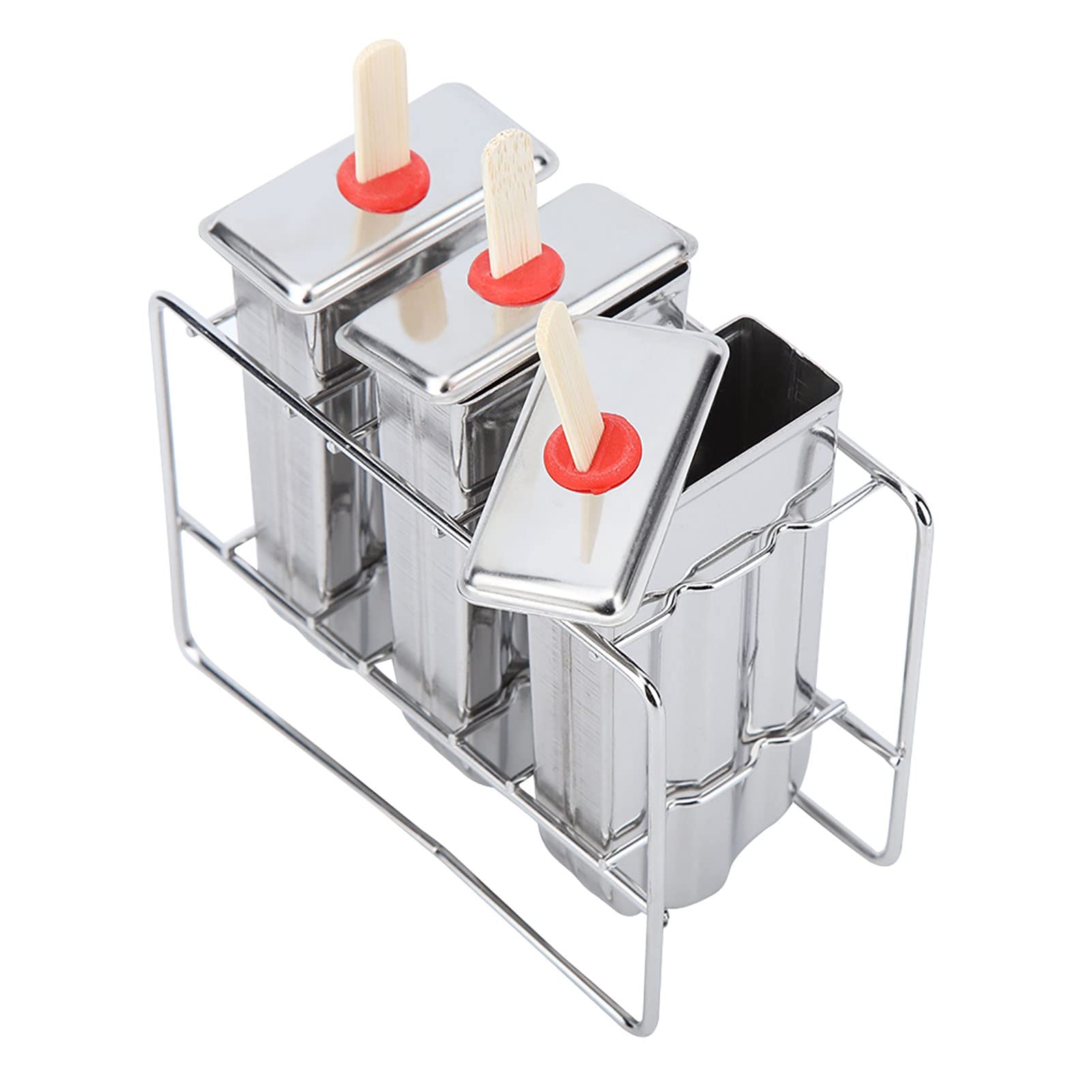 Set 3PCS Household 304 Stainless Steel 3 Round Ice Cream Stainless Steel Round Ice Cream Maker