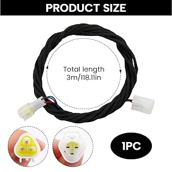 2M 12V LCD Screen Extension Cable For 2KW 5KW 8KW Chinese Diesel Heater