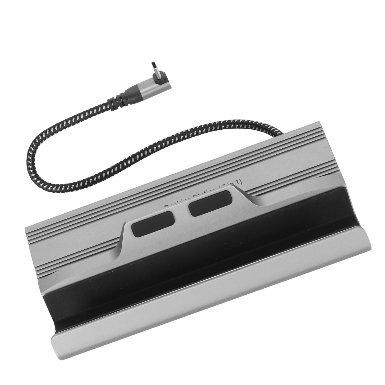Docking Station 5 in 1 Steam Deck con Interfaccia Multimediale HD 4K 60Hz per Appassionati di Giochi in Materiale Metallico (V258A)
