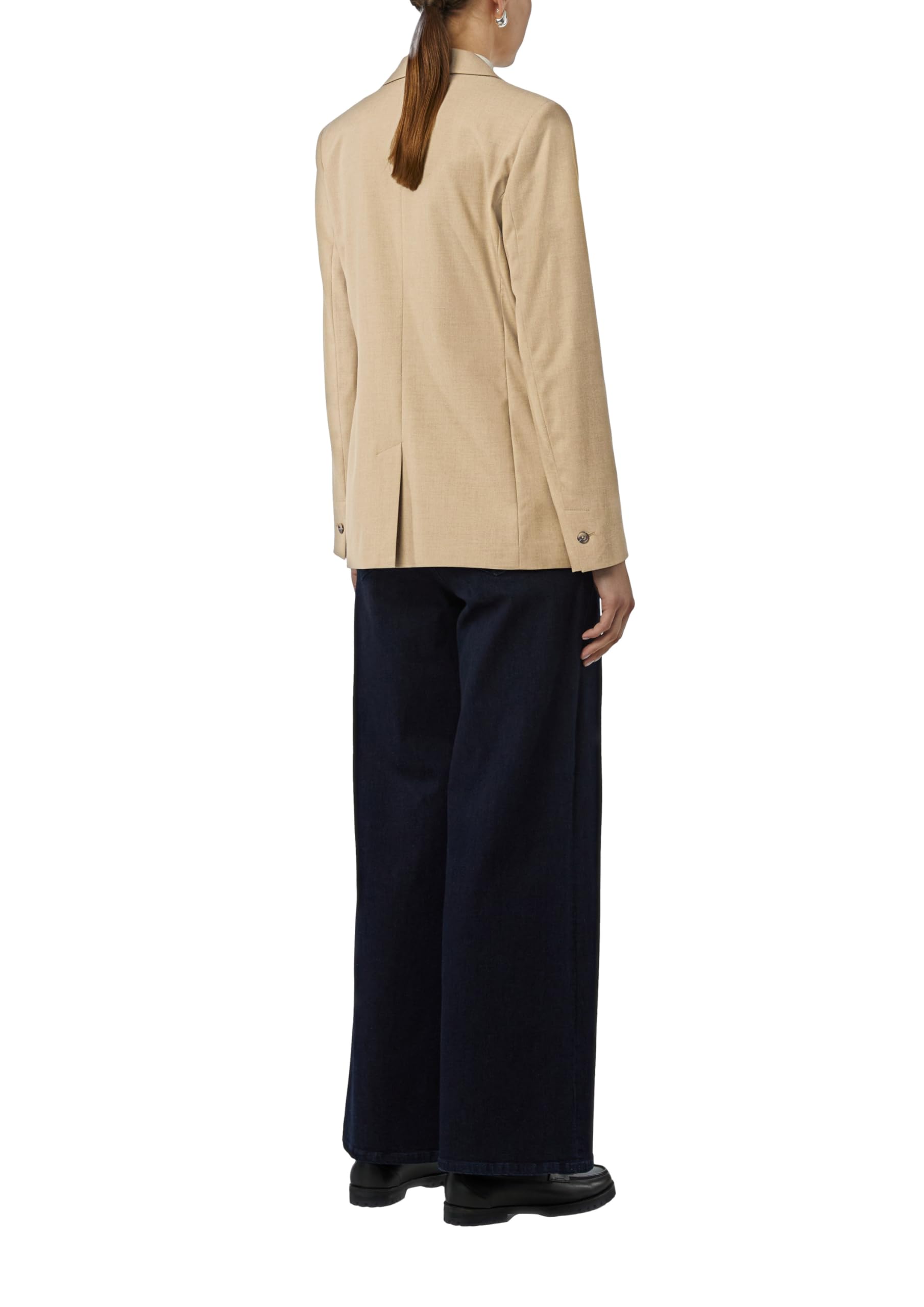 COMMA Antaillierter Blazer mit Twillstruktur