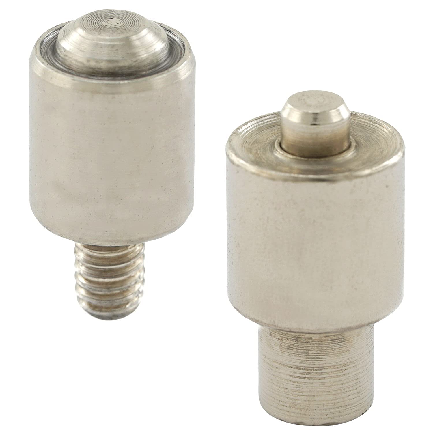 GETMORE Parts Ösenpresse Set TEP-2 inkl. Ösenwerkzeug + 100 Ösen Messing rostfrei | Metallösen anbringen | Ösen für Stoff Leder Filz Kleidung | Stoffösen für Baumwolle usw.- schwarz, 5 mm