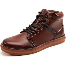 Arkbird Mens Oxford Dress Boots Fashion Casual Genuine Leather Brogue Chukka Ankle Boot for Men