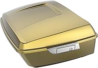 Vista 121 de Harley Tour Pack, equipaje desmontable Razor Tour Pack Maleta para Harley Touring Street Glide, Electra Glide, Road King, Road Glide Special Azul