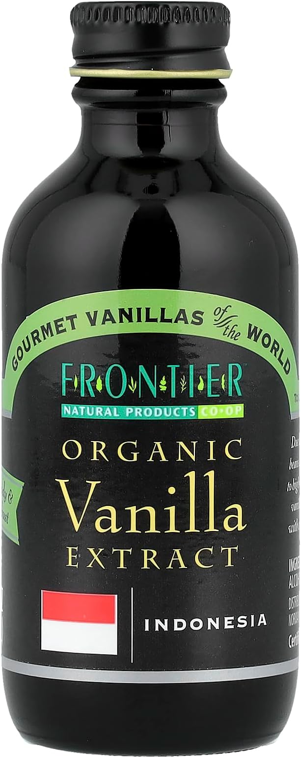 FRONTIER Organic Indonesia Vanilla Extract, 2 FZ