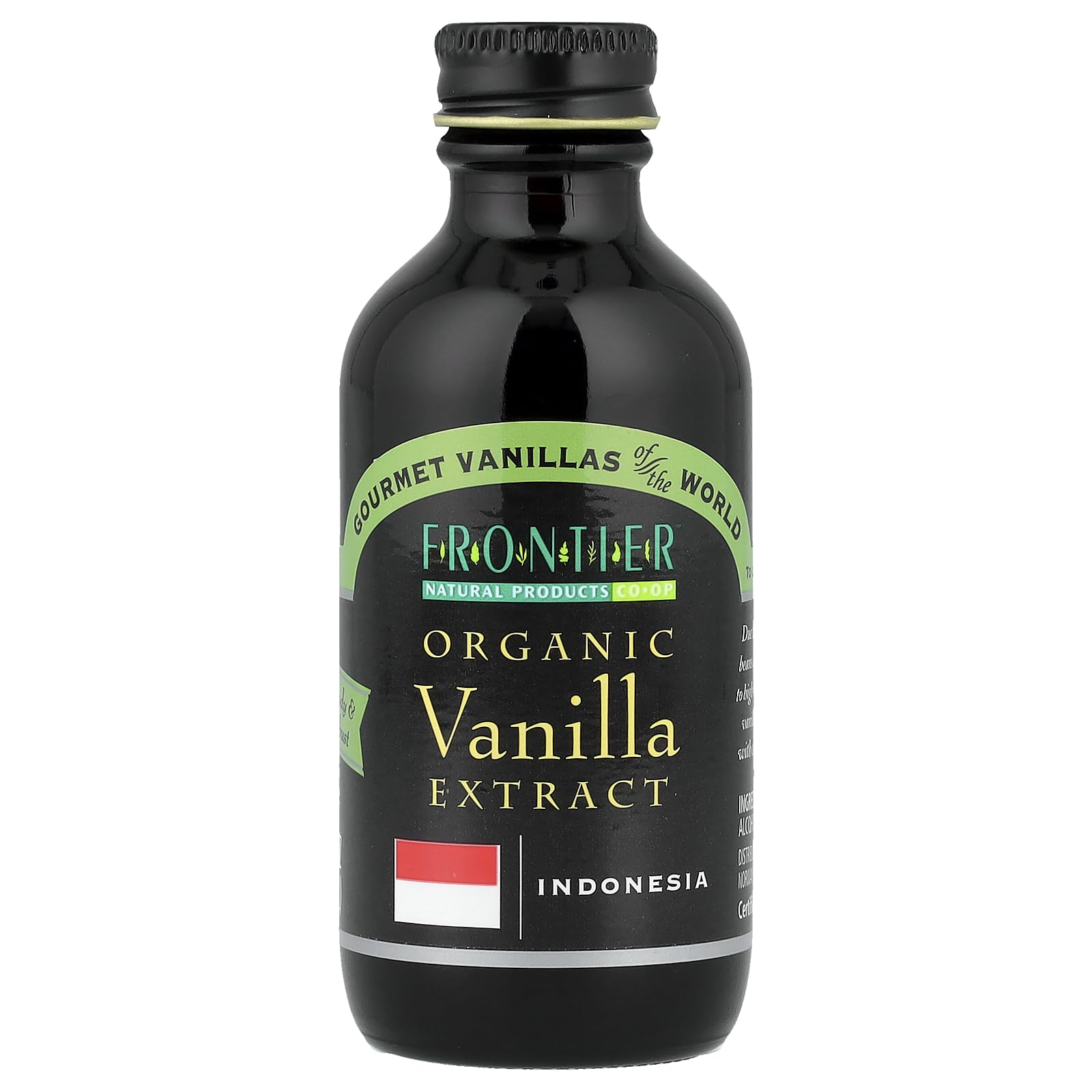 Frontier Co-op, Organic Vanilla Extract, 2 fl oz (59 ml)