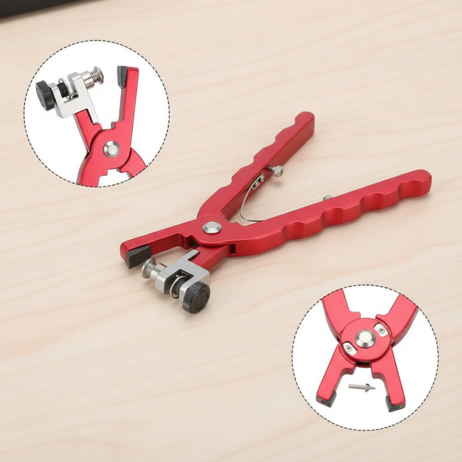 Pince à Barrettes à Ressort Pratique Pince à Bracelet Montre Compact pour Horlogers