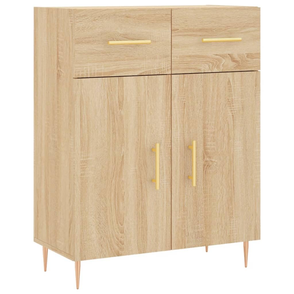 Hothingwell Bufor Sonoma 69,5 x 34 x 90 cm, 3 drzwi, drewno kompozytowe