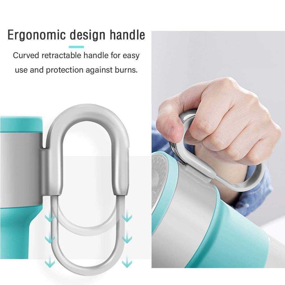 Bouilloire Électrique Pliable Léger Voyage Pliable Bouilloire Électrique - Silicone De Qualité Alimentaire - 0,6 L - 600W