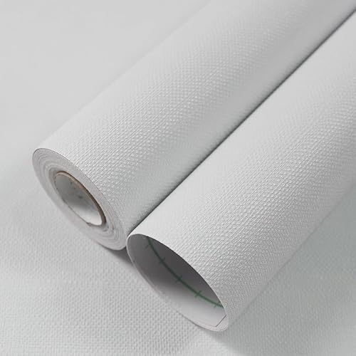 Miniatura 18 de WADILE - Papel tapiz de césped autoadhesivo de 15.7 x 78.7 pulgadas, papel de contacto texturizado para armarios, papel de pared de lino falso