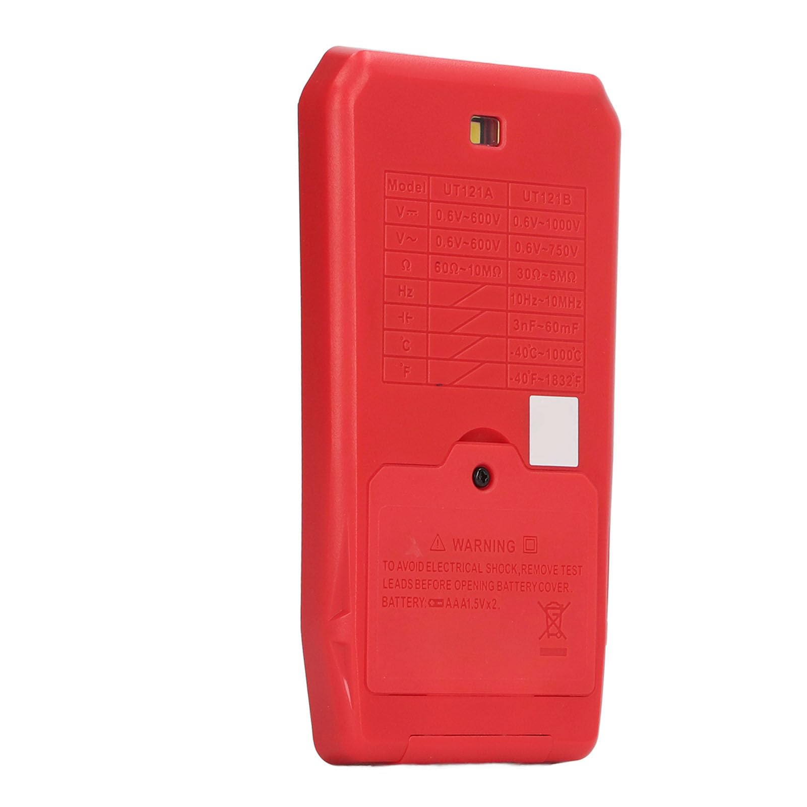 Multímetro Inteligente Multímetro Digital Automático NCV CA CC Resistencia de Voltaje Probador de Diodo de Frecuencia 600 V Alarma Audible Anti-quemaduras para