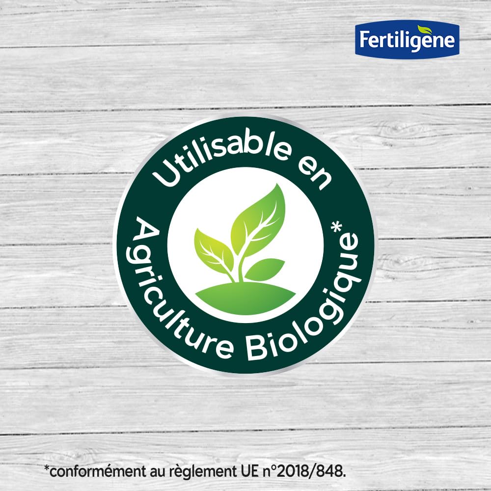 FERTILIGENE NATUREN POEFLE7 Engrais Granulés Performance Organics Plantes Fleuries 700 g Pour 9m²