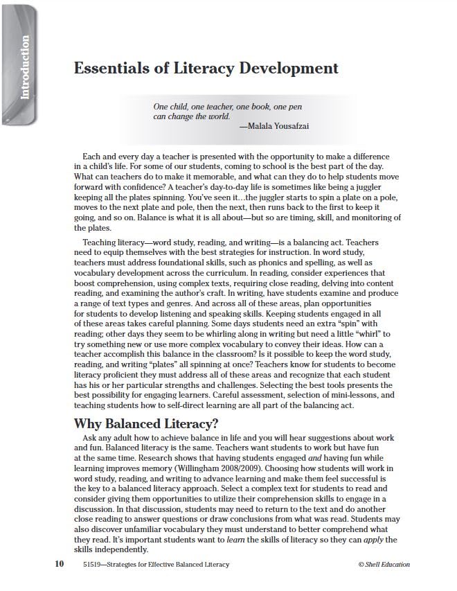 Strategies for Effective Balanced Literacy (Professional Resources) - Image 5