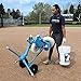 Jugs BP3 Softball Pitching Machine with Changeup - State of The Art 3 Wheel Pitching Machine, 45-75 mph Pitch Speeds, Realistic Delivery Height, Throws 8 Pitches at The Turn of a Dial
