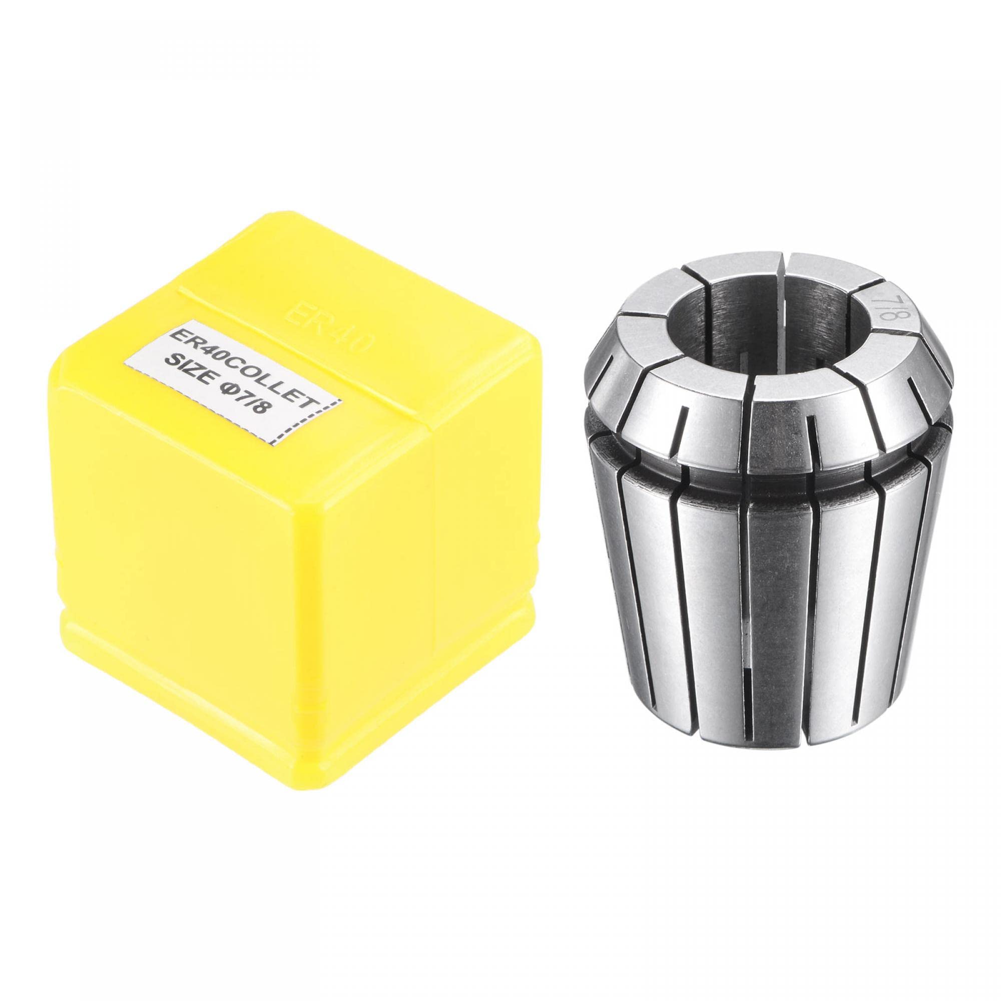 uxcell ER40 Spring Collet 7/8" Chuck for CNC Engraving Machine Lathe Milling Tool