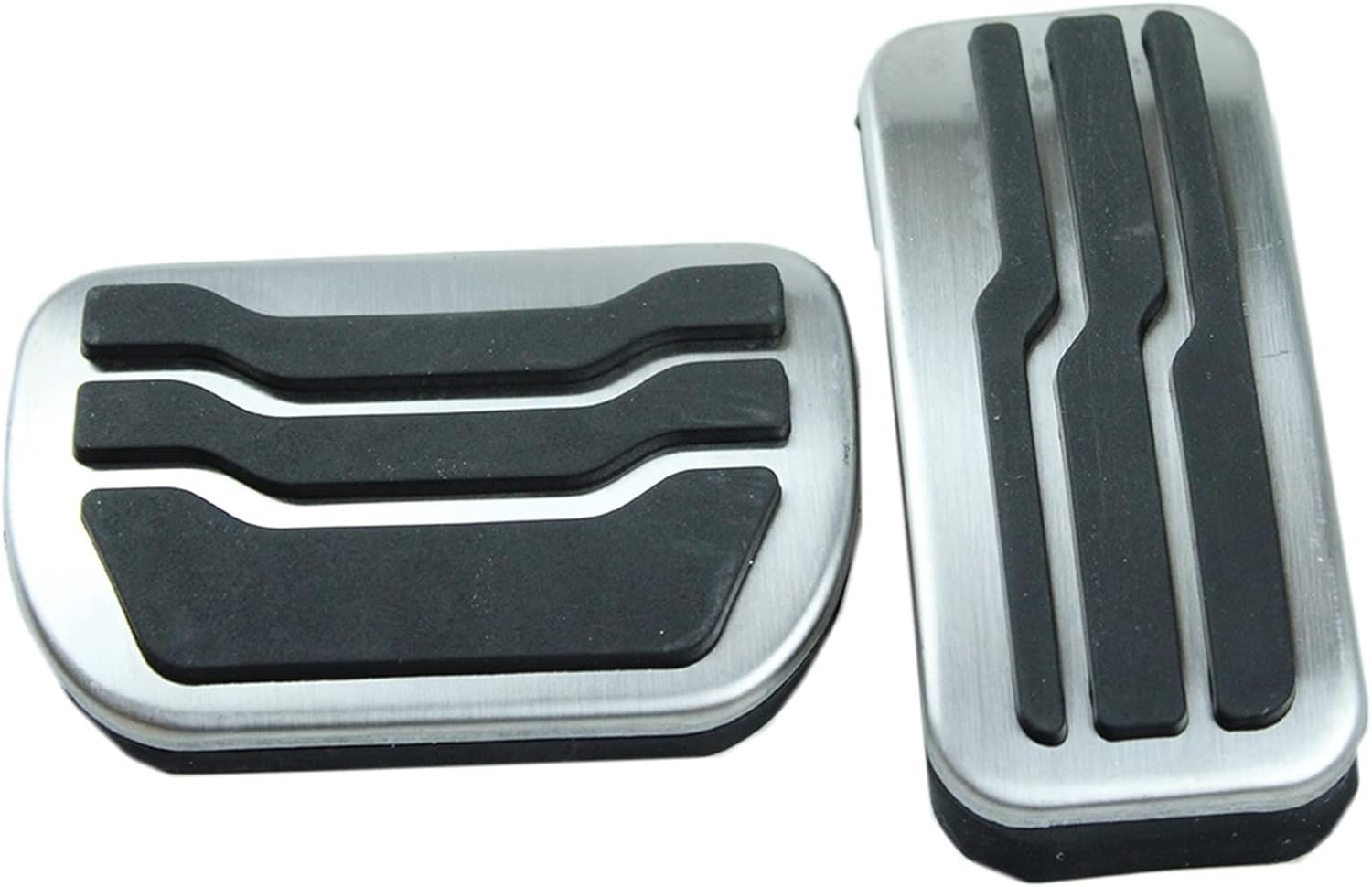 Accelerator Brake Pad Compatible with Ford Mondeo Edge 2015-2017 at Fuel Brake Foot Rest Non Slip Pedal Plate Covers Pads Stickers Car Accessory Car Pedals