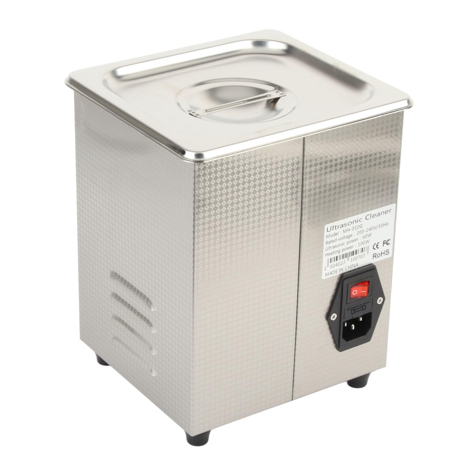 Bain-marie Hendi Kitchen Line en inox avec couvercle 806814 pour bac gastronome