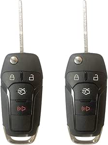 Key Fob Programming Tool 2x For 2013 2014 2015 2016 Ford Fusion Keyless Entry Car Remote Flip Key Fob EBa Key Replacement - Foto 11